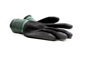 Polyester gloves, polyurethane coated